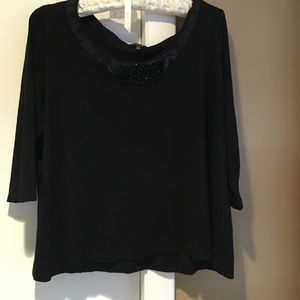 Talbots Women black top